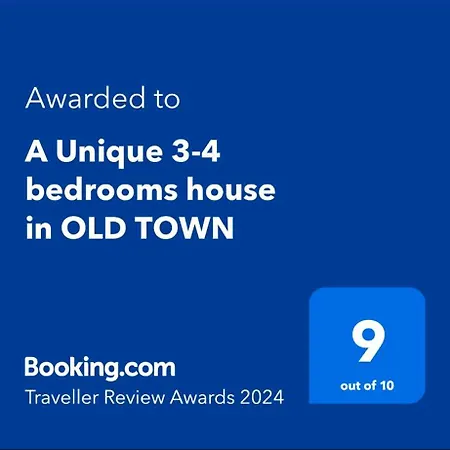 A Unique 3-4 Bedrooms House In Old Town Holiday home